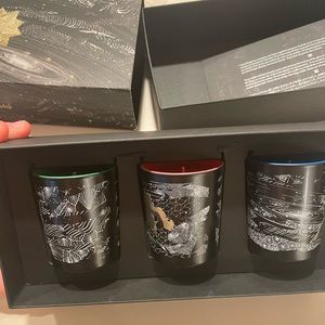 Diptyque limited edition set of 3 mini candles